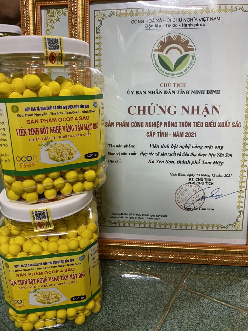 Sản phẩm nông thôn tiêu biểu - Hợp Tác Xã Sản Xuất Và Tiêu Thụ Dược Liệu Yên Sơn